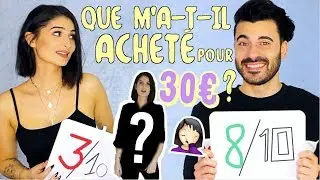 QUE M'A-T-IL ACHETE POUR 30€? 😅 Primark Boyfriend Vs Girlfriend Challenge