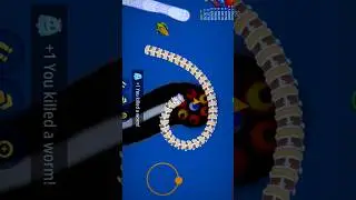 🪱MAGIC WORMZONE io (933🪱 MSA GAMING LITE ) #tiktok #shorts #wormszone