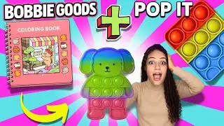 fiz um pop it de bobbie goods caseiro #daiatoyss #bobbiegoodscoloringbook #popit