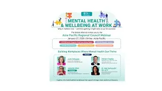 Mental Health & Wellbeing at Work - Asia Pacific Region - Global Alliance for PR & Communication