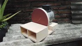 Cara Membuat Mesin Amplas Dari Dinamo Bekas Pompa Air