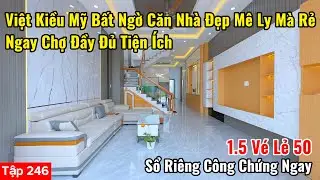 Việt Kiều Mỹ Bất Ngờ Căn Nhà Đẹp Mê Ly Mà Rẻ Ngay Chợ Đầy Đủ Tiện Ích | Minh Vương Nhà Bình Chánh