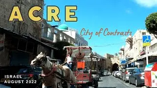 [4K] Acre  Israel ✧ City of Contrasts 🇮🇱 Акко ✧ Город контрастов #israel #acre #cities