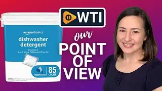 Amazon Basics Dishwasher Detergent Pacs | Our Point Of View