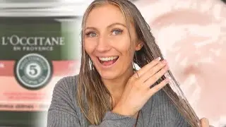 L'OCCITANE INTENSIVE REPAIR HAIR MASK REVIEW | NEW FAVOURITE HAIR MASK? PERFECT FOR DRY/DAMAGED HAIR