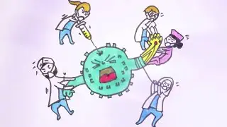 How to draw coronavirus