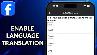 How To Enable Language Translation Option On Facebook Post