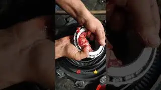 Eicher (3016) hub greasing #(YouTub short video#💋❣️💋
