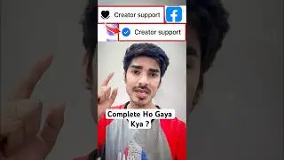 Creator Support Facebook Weekly Challenge #shorts #weeklychallenge #creatorsupport #trending #tech
