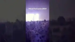 Kid Rock in a monsoon! Anderson, South Carolina #kidrock #rockthecountry2024 #summer #coors #banquet