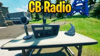 Interact with a CB Radio in Believer Beach - Fortnite Week 5 Legendary Quest