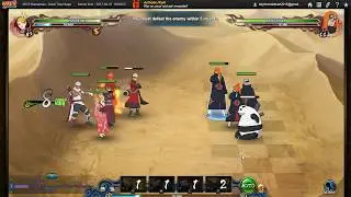 [Naruto Online] Ninja Exam Lvl 125 with Breeze Dancer