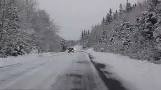 Snowy Back Roads