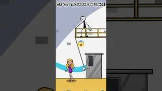 Crazy Stickman Escape Vs Mina #sher #funny #tiktok