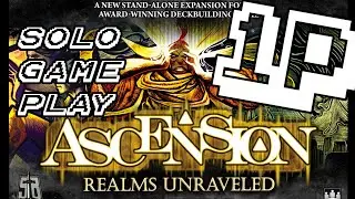 Ascension: Realms Unraveled - Board Games to Travel With - Best Solo Deckbuilder?