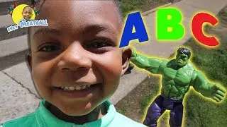 INCREDIBLE HULK Toy Teaches Hey MEATBALL THE ALPHABET (Learning Letters Easy Hey Meatball)