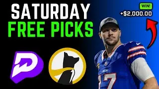 PRIZEPICKS NFL PLAYOFFS BEST PICKS SATURDAY 1/17/26 - FREE PICKS!!! -  PLAYER PROPS TODAY #nflpicks