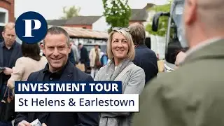 Investment tour of St Helens and Earlestown