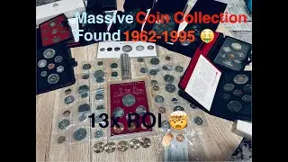 First Storage Unit! 1962-1995 Coin Collection Found ! ALWAYS Trust The Old Tampon Box ! - $121