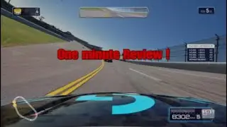 One minute review! Nascar 25(First review)