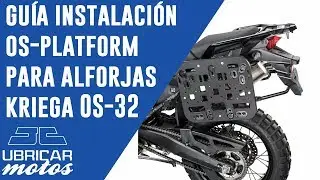 Gu&iacute;a instalaci&oacute;n con OS-Platform para Alforjas Kriega OS-32