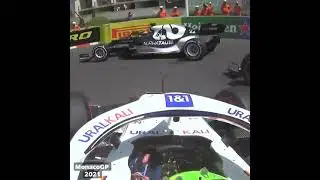Monaco GP 2021 | Mick Schumacher overtake move on Nikita Maze🅱️in at the Fairmont Hairpin.