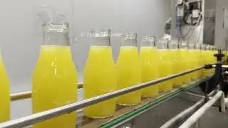 250ML Hot glass bottle orange juice filling machine production line