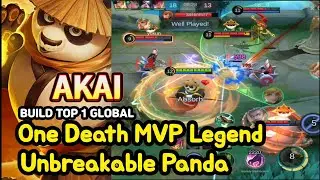 Akai (Mythical Glory): One Death MVP Hyper Carry | MLBB Ranked Gameplay