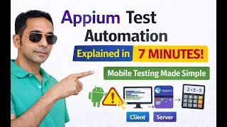 Автоматизация тестирования с помощью Appium за 7 минут | Простое тестирование мобильных приложений