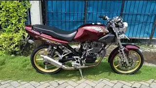 HONDA TIGER 2000 WARNA MOONLIGHT RED