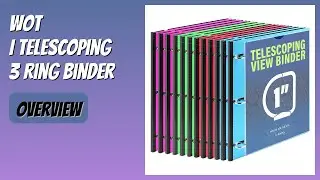 REVIEW (2026): WOT I Telescoping 3 Ring Binder. Features