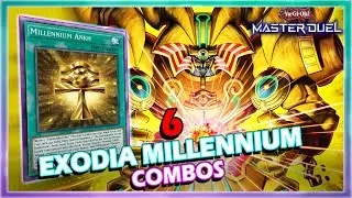 6 EXODIA MILLENNIUM MUST KNOW COMBOS IN YUGIOH MASTER DUEL