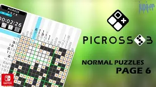 Picross S3 - Normal Puzzles - Page 6 - No Assist - Nintendo Switch