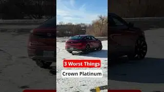 Три худших момента в Toyota Crown Platinum 2026 года по мнению Виктора #автообзор #тойота #автомо...