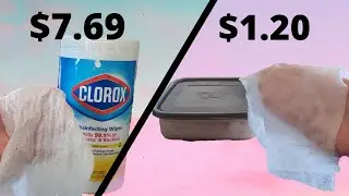 12 Best ways to save money CLEANING {Feat DIY Cleaning Dupes}