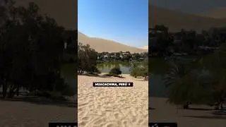Is Huacachina, Peru worth the visit? | Desert Oasis #travel #peru #huacachina #desertoasis #trip