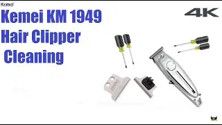 Kemei KM 1949 Hair Clipper Cleaning