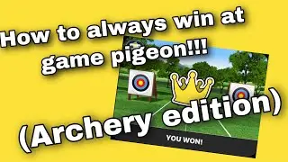 HOW TO HACK GAMEPIGEON (Archery edition)!!!