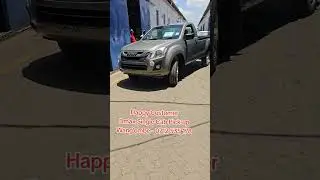 Happy Customer. Isuzu Dmax Single Cab Pick-up Successfully Delivered. Wang'ombe ISUZU on 0712535178