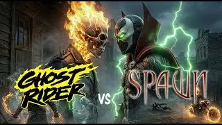 GHOST RIDER vs SPAWN | Mystic Fight in Ghost Town