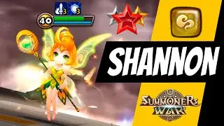 This is SHANNON and her BUFFS in Summoners War