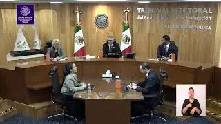 Sesión Pública de la Sala Regional Toluca del 3 de abril de 2025.