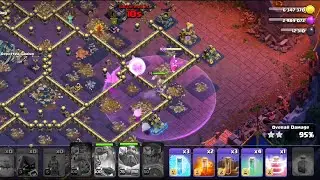 How To Easily 3 Star On Last Town Hall 17 Challenge Without Using Spells #clashofclans
