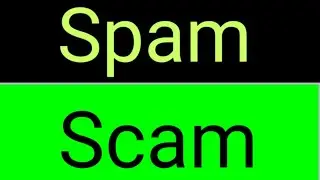 Spam || Scam meaning definition. || Difference