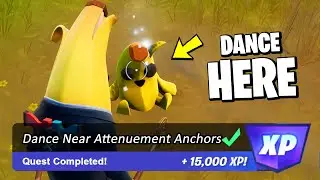 Dance near Attunement Anchor near Tainted Towers and Fort Jonesy (ALL LOCATIONS) - Fortnite Quests