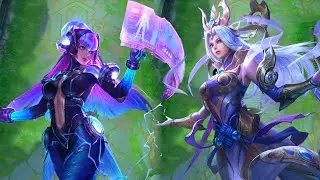 Selena Revamped Virus Skin VS Thunder Flash Skin | MLBB