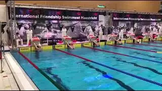 Swimmeet Maastricht &lsquo;25 | 50m rugslag | Nadja