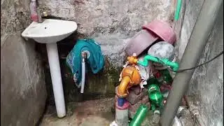 Face wash besin moter pump vlog