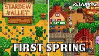 Stardew Valley Gameplay Walkthrough &ndash; My First Spring in Stardew Valley (Relaxing, No Commentary)