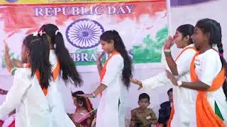 Colors of India! 🇮🇳 | Grade 5 Girls’ Desha Rangeela Dance | Republic Day Special